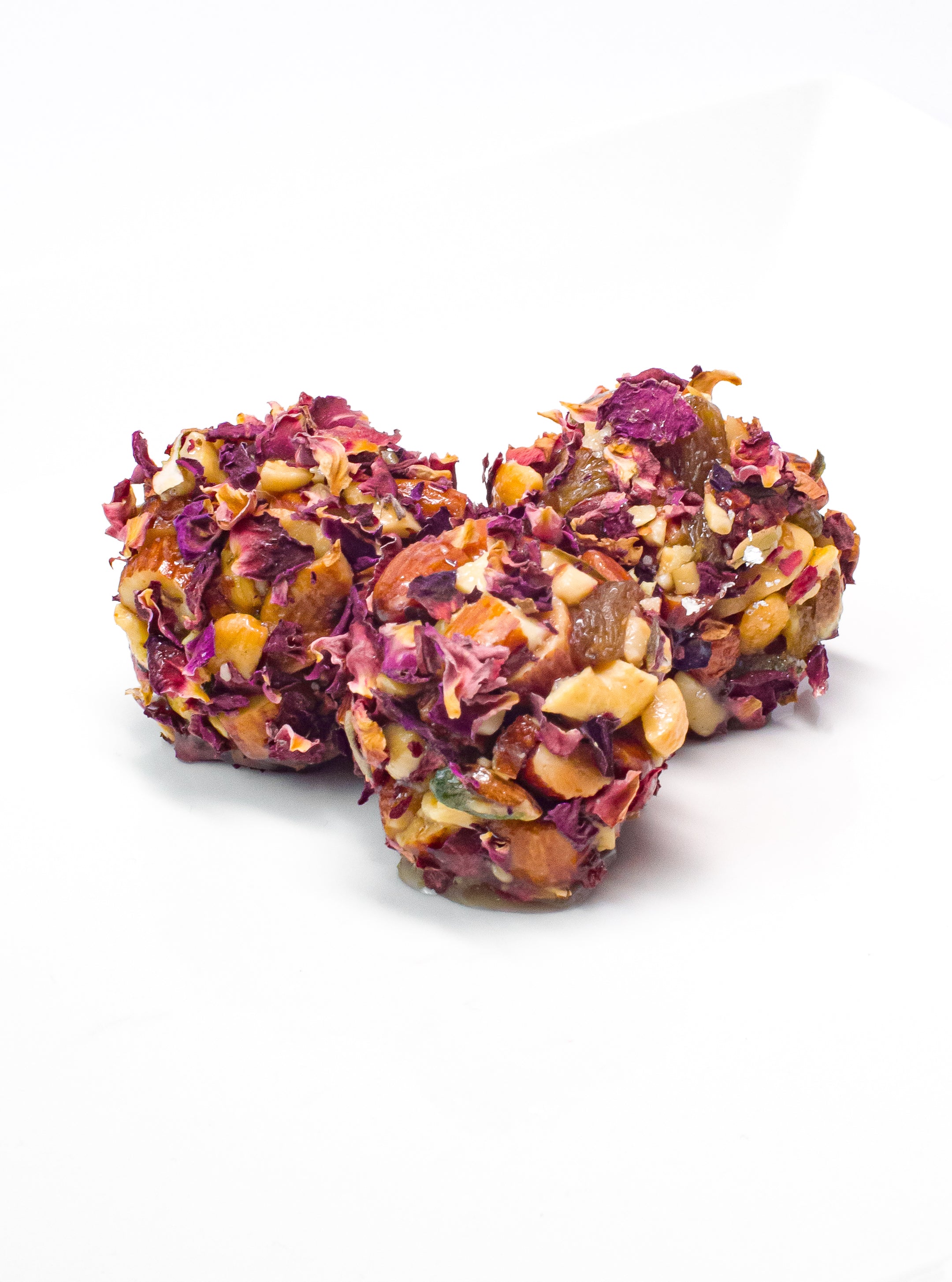 Rose Dry Fruit Laddu