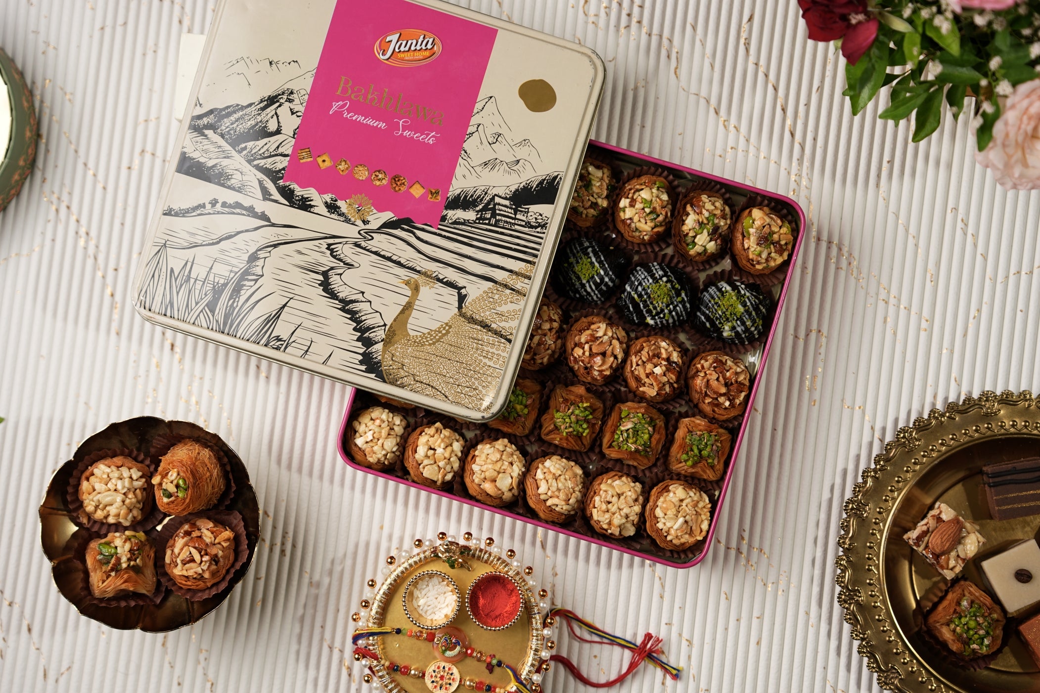 Baklava Tin Box | Rakhi Special